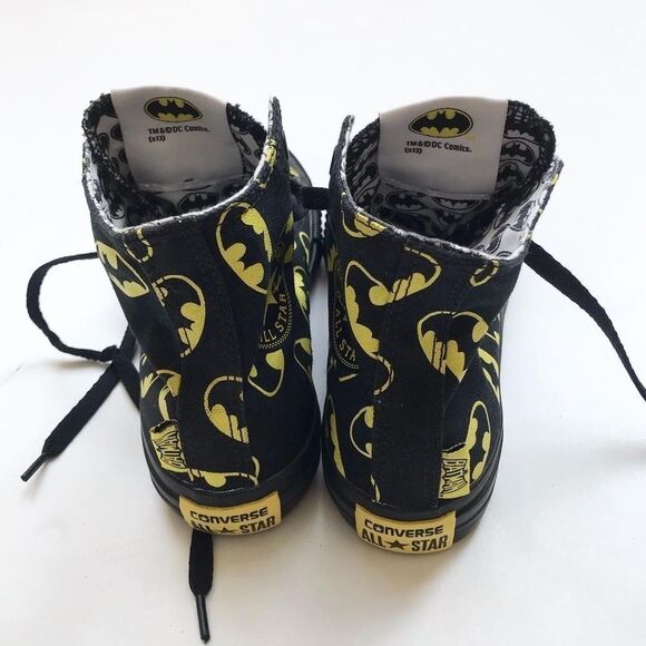 Converse DC Comics Batman high top sneaker EUC 2Y - Picture 6 of 8